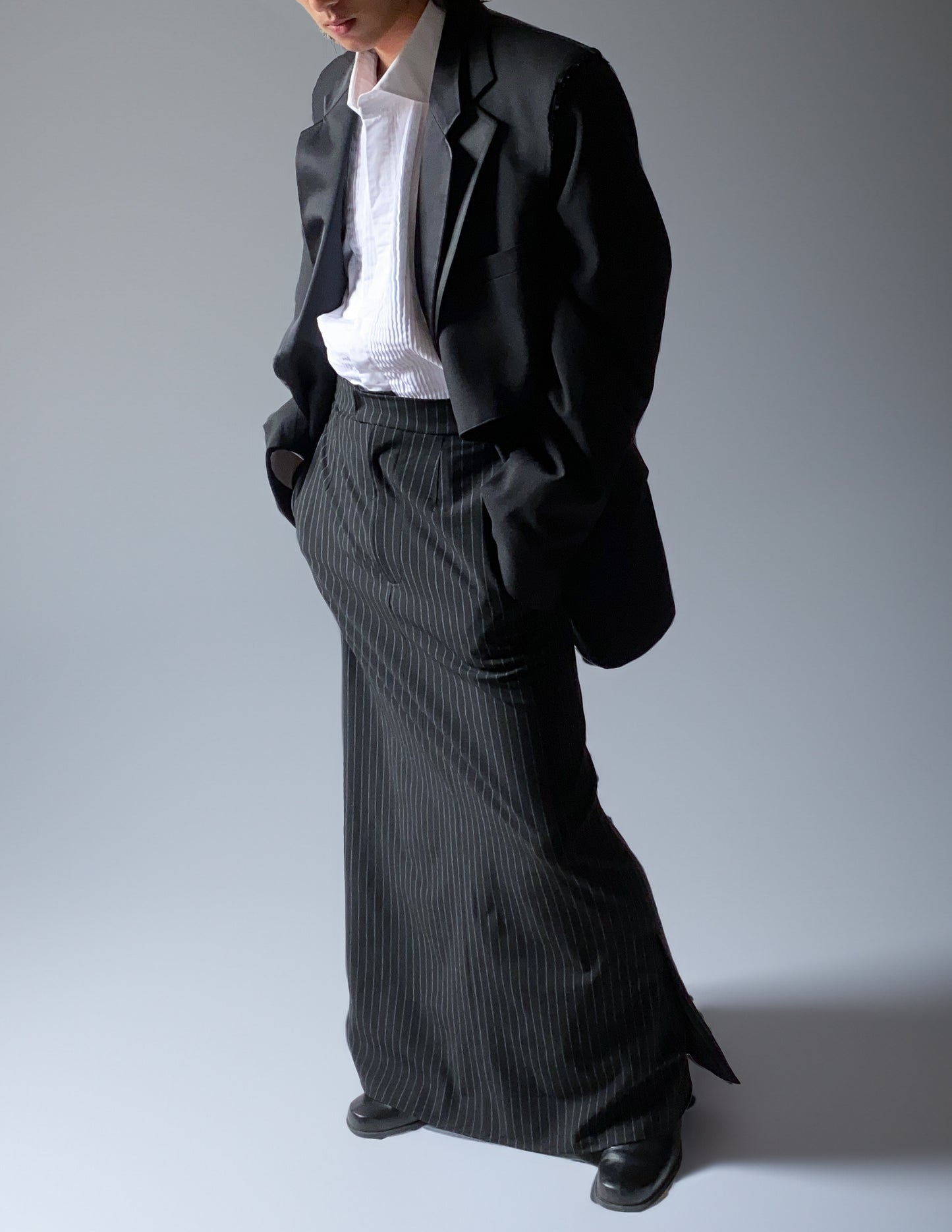 Upcycled Vintage Blazer "Black"