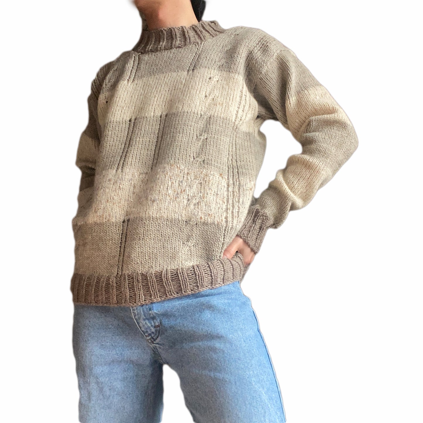 Deadstock ‘Cable Stripe II’ Sweater