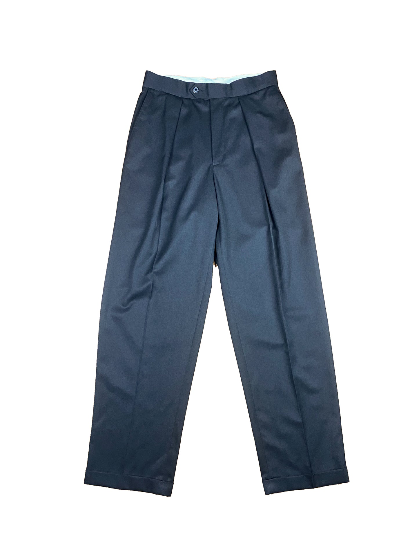 Unisex Oversize Pleated Crease Trousers