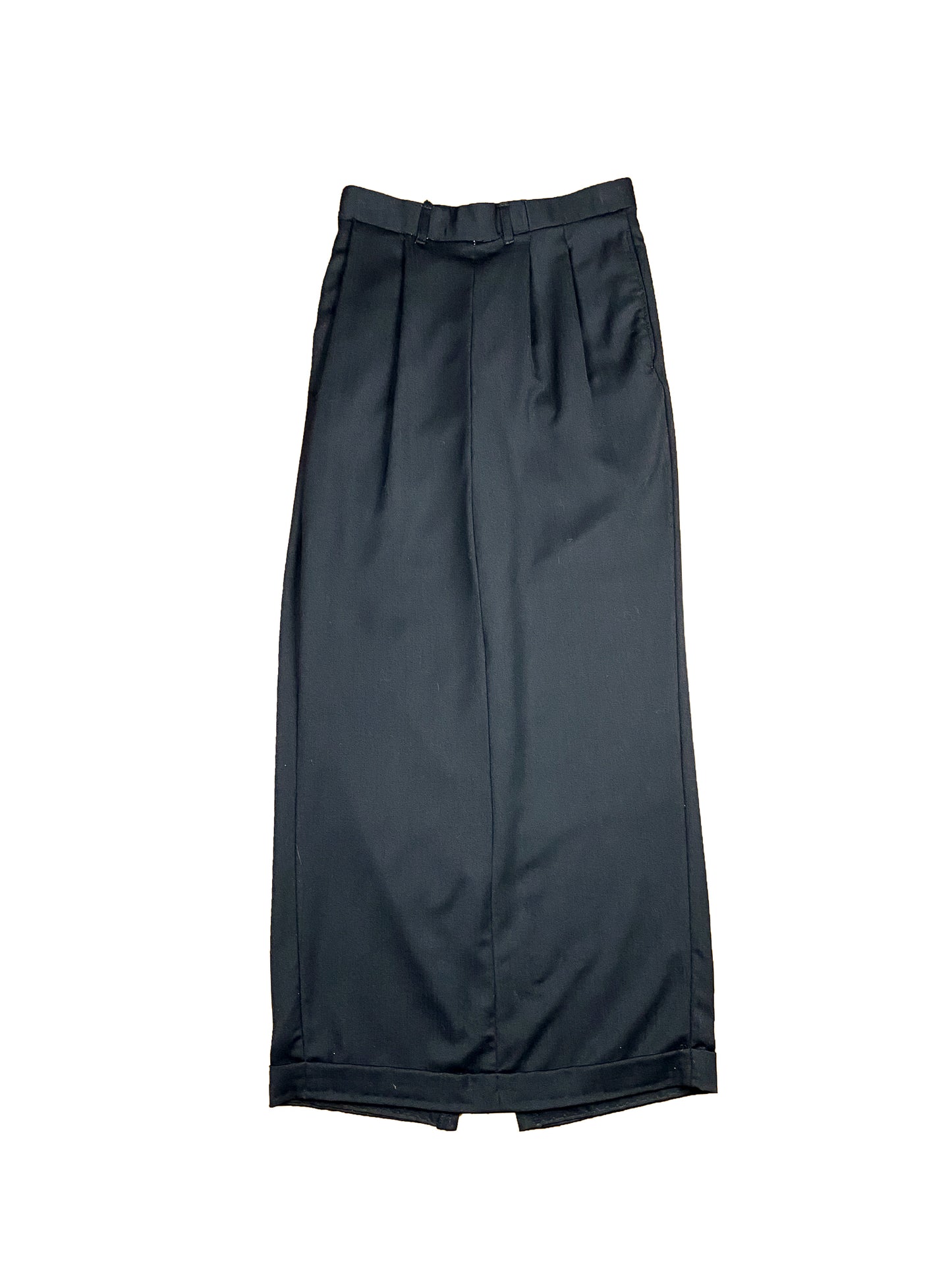 Upcycled Trouser Maxi Skirt