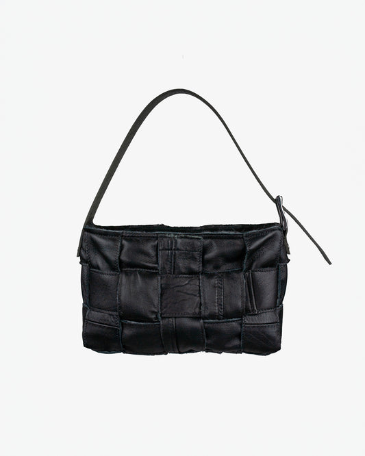 Woven Jacket Shoulder Bag