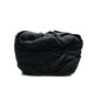 Upcycled Textured Sweater Bag "Black"
